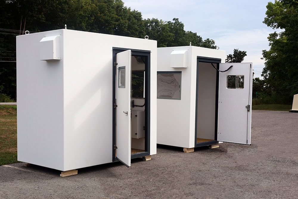 Custom fiberglass building