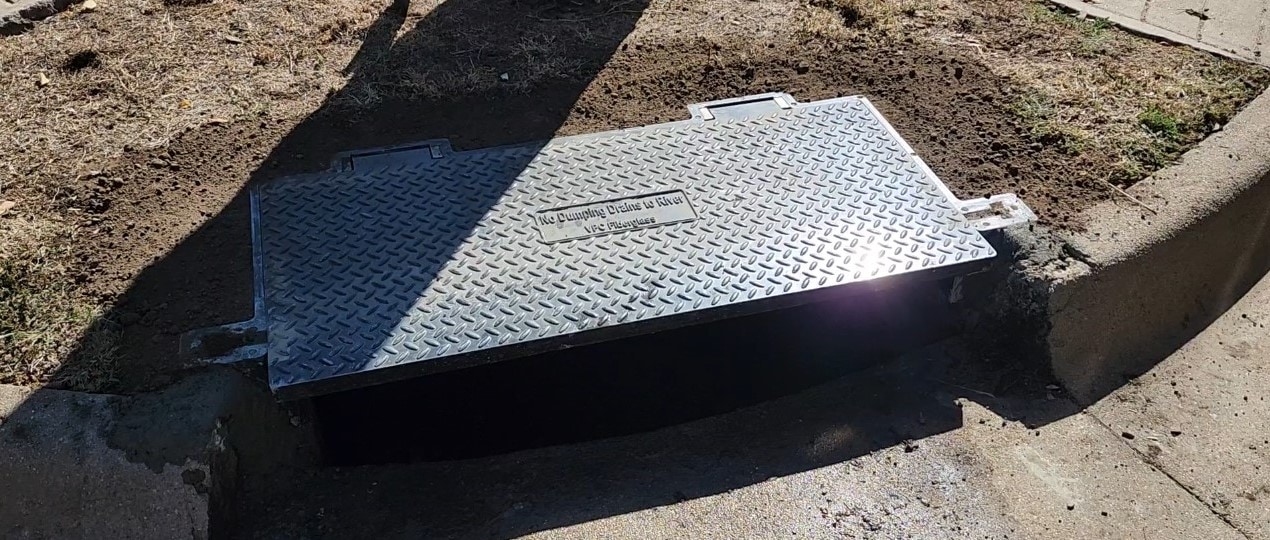 Storm Drain Manhole Cover Virtual Polymer Compounds, LLC