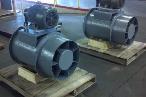 tube axial frp fans